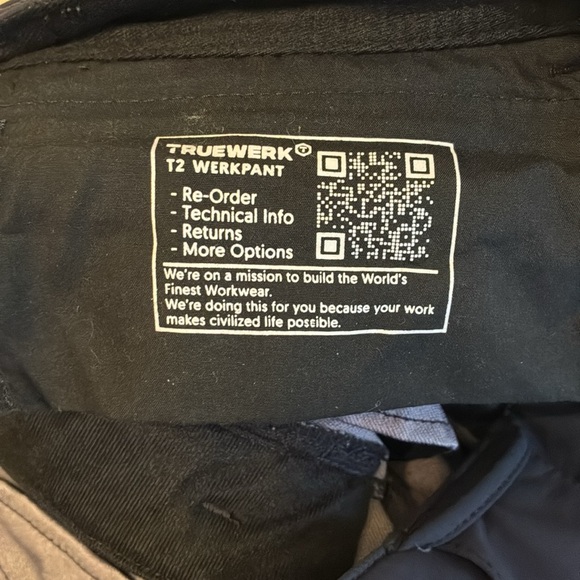 Men's TrueWerk T2 Workpant - Picture 7 of 7
